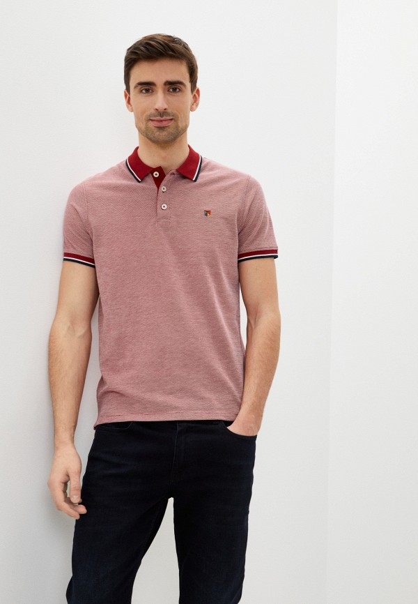 

Поло Jack & Jones, Бордовый, Jack & Jones RTLABE492702