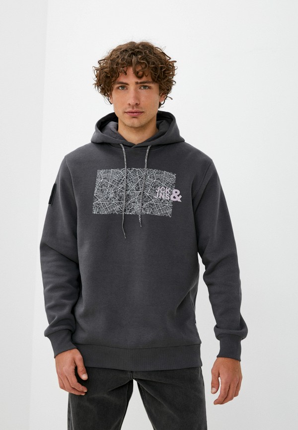 

Худи Jack & Jones, Серый, Jack & Jones RTLABE495001