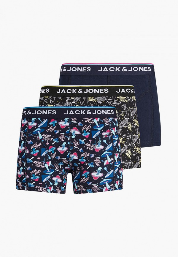 

Трусы 3 шт. Jack & Jones, Мультиколор;синий, Jack & Jones RTLABE495601