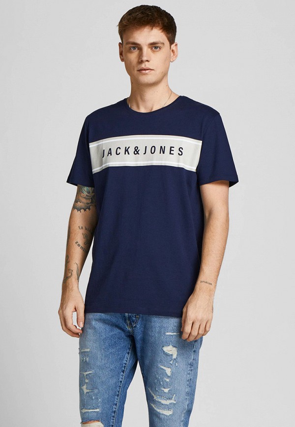 

Футболка Jack & Jones, Синий