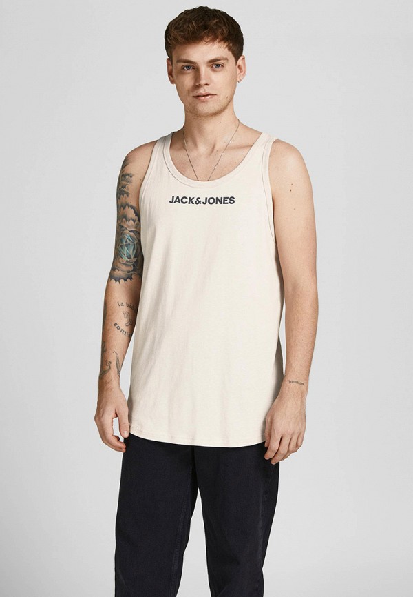 

Майка Jack & Jones, Бежевый, 25 YEARS CAPSULE