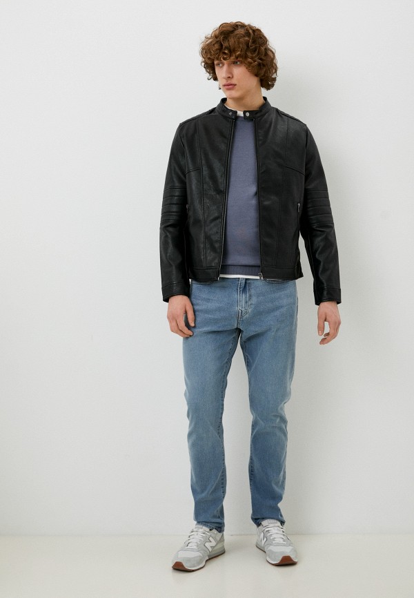 фото Куртка кожаная jack & jones