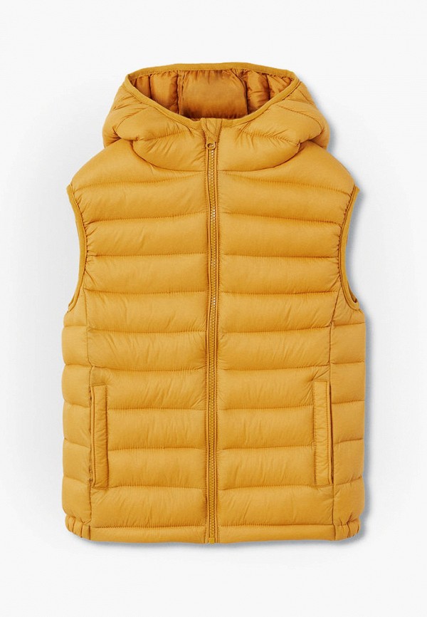 

Жилет утепленный Mango Kids, Желтый, Mango Kids RTLABE536901