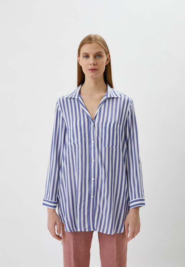 

Блуза Pietro Brunelli Milano, Синий