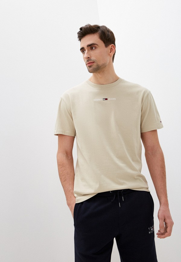 

Футболка Tommy Jeans, Бежевый