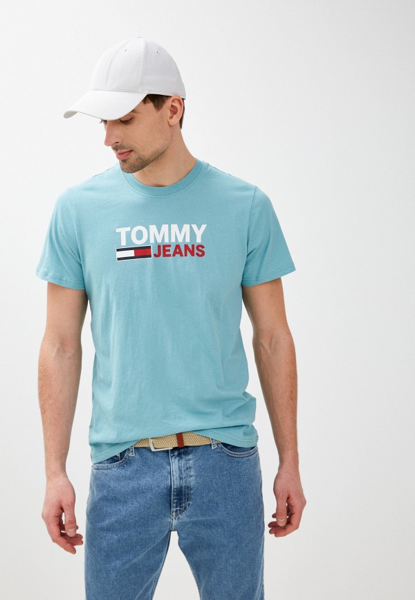 

Футболка Tommy Jeans, Бирюзовый