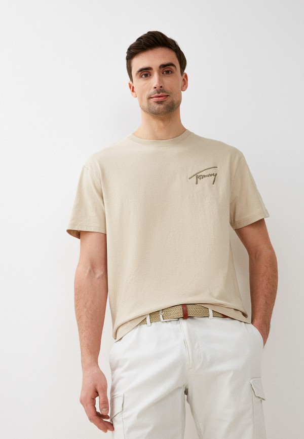 

Футболка Tommy Jeans, Бежевый