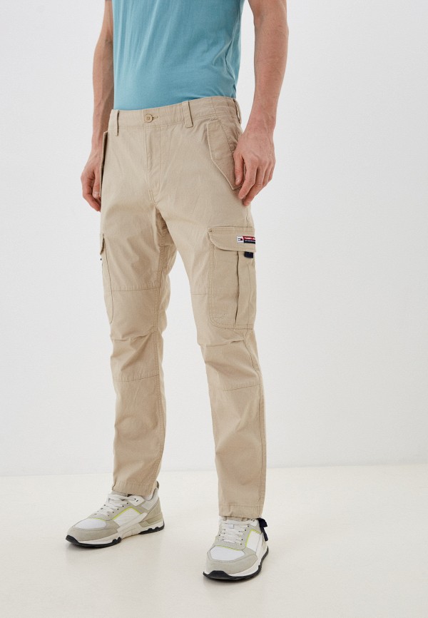 

Брюки Tommy Jeans, Бежевый, ETHAN