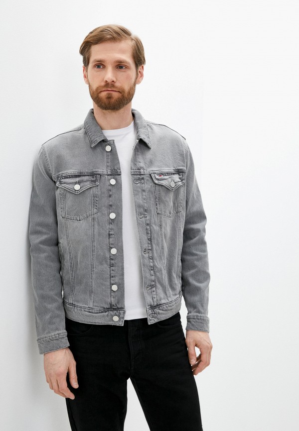 

Куртка джинсовая Tommy Jeans, Серый