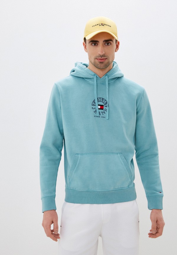 

Худи Tommy Jeans, Бирюзовый