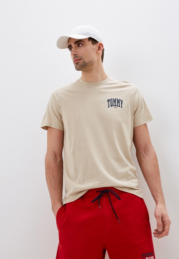 

Футболка Tommy Jeans, Бежевый