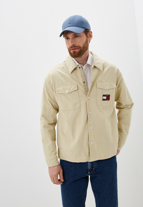 

Рубашка Tommy Jeans, Бежевый