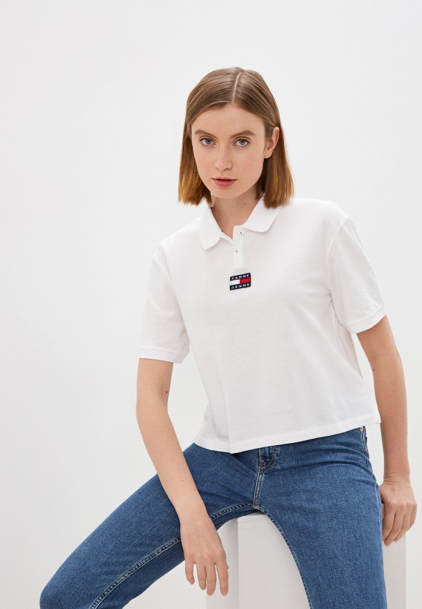 

Поло Tommy Jeans, Белый