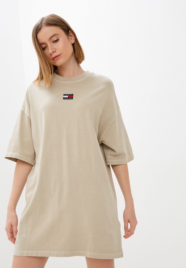 

Платье Tommy Jeans, Бежевый