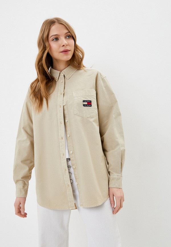 

Рубашка Tommy Jeans, Бежевый