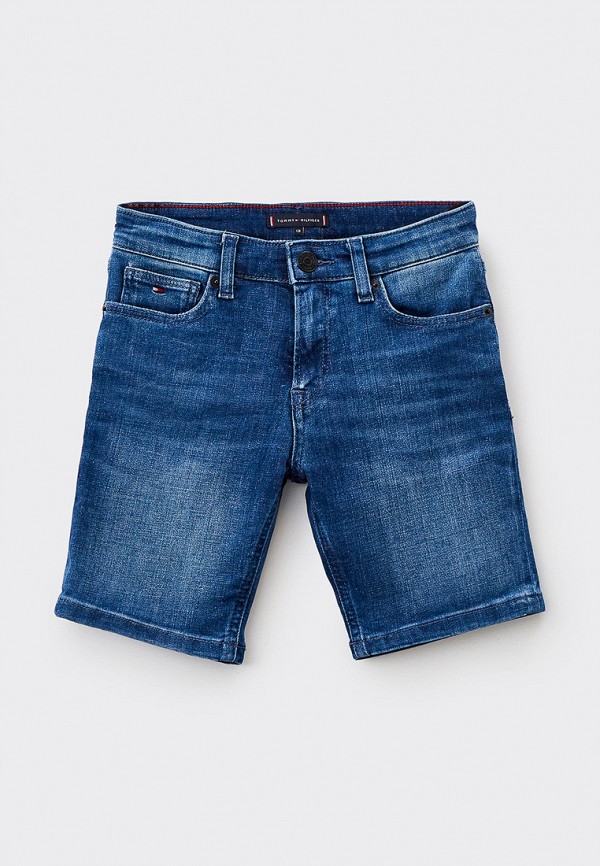 Шорты джинсовые Tommy Hilfiger синего цвета