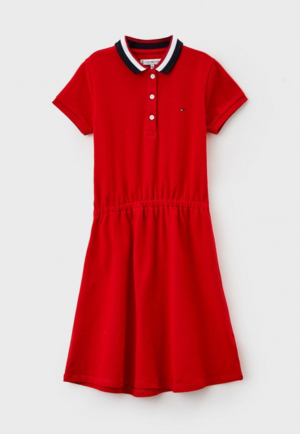 Платье Tommy Hilfiger красного цвета