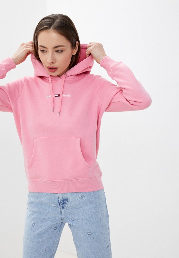 

Худи Tommy Jeans, Розовый