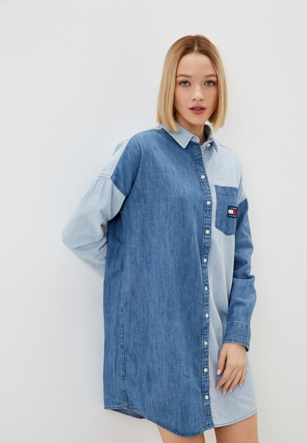 

Платье джинсовое Tommy Jeans, Голубой
