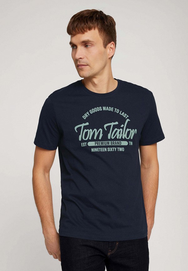 

Футболка Tom Tailor, Синий, Tom Tailor RTLABE764001