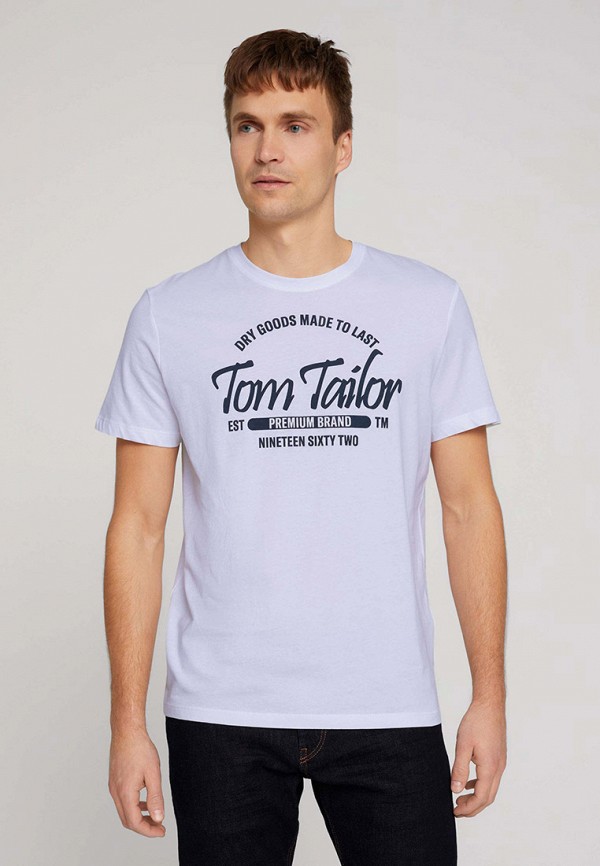 

Футболка Tom Tailor, Белый, Tom Tailor RTLABE764601