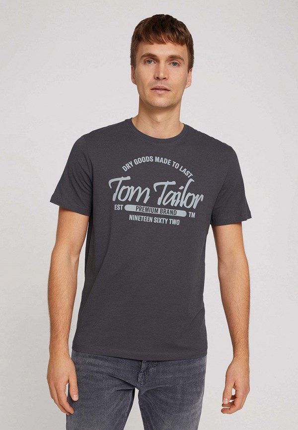 

Футболка Tom Tailor, Серый, Tom Tailor RTLABE764801