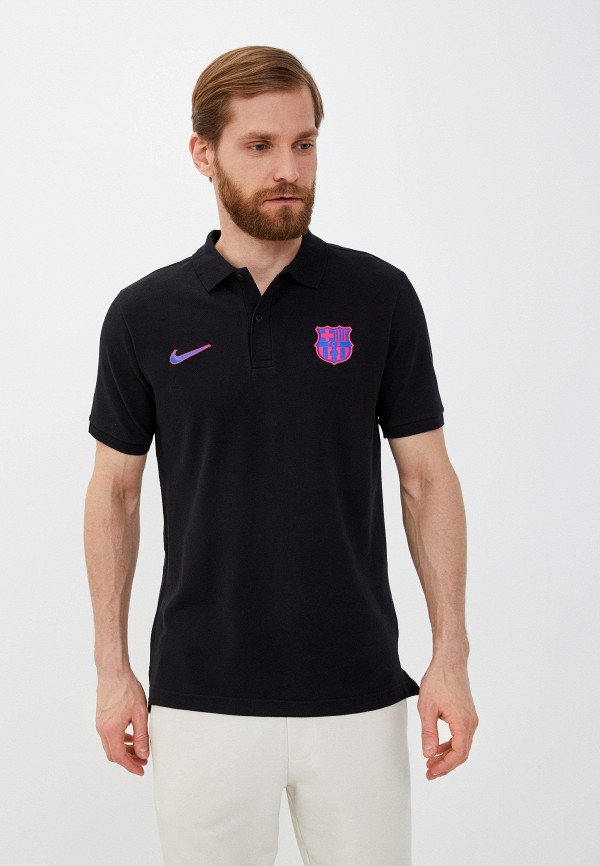 

Поло Nike, Черный, FCB M NSW POLO PQ CRE CL