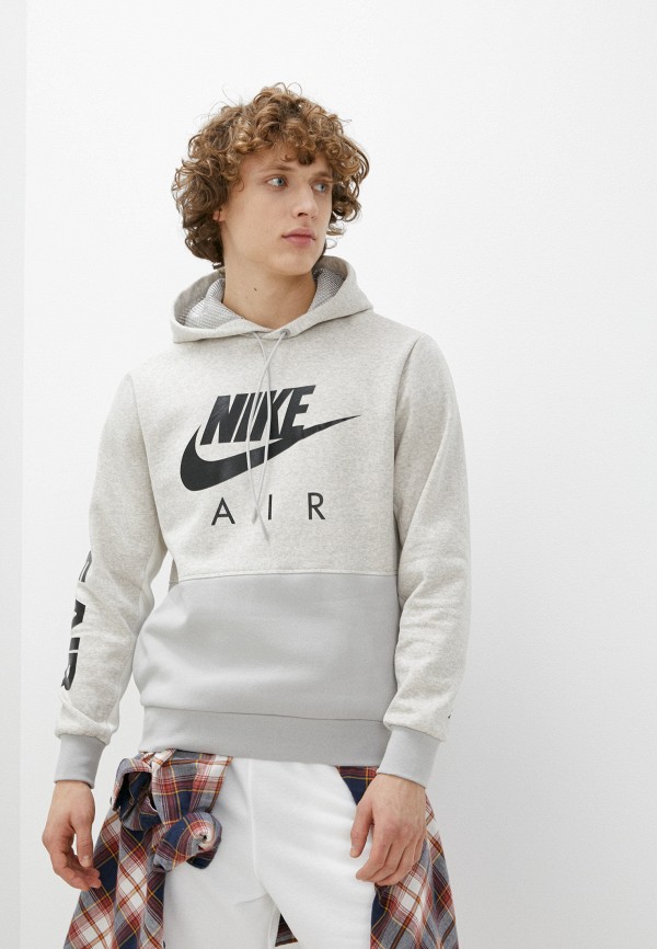 

Худи Nike, Серый, M NSW NIKE AIR BB PO HD