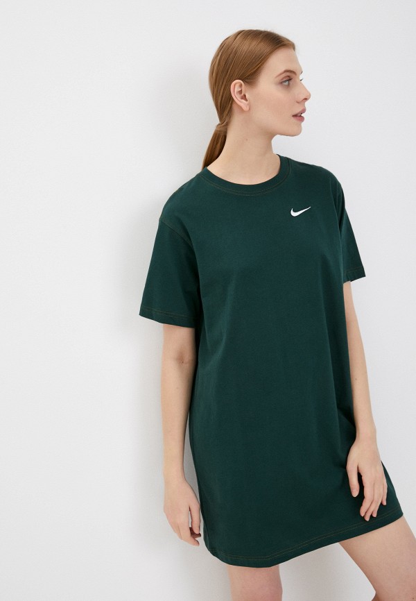

Платье Nike, Зеленый, W NSW SWSH SS DRESS