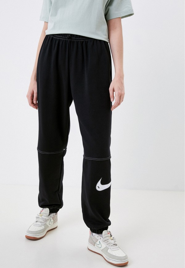 

Брюки спортивные Nike, Черный, W NSW SWSH FLC HR JOGGER