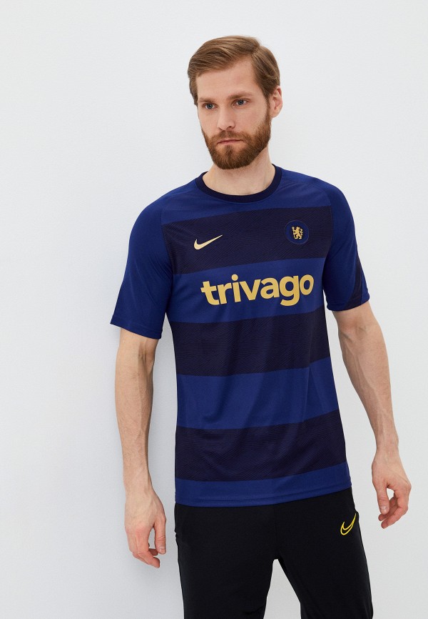 

Футболка спортивная Nike, Синий, CFC MNK DF TOP SS PM SE