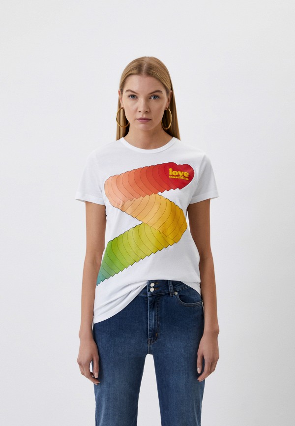 

Футболка Love Moschino, Белый, Love Moschino RTLABE823501