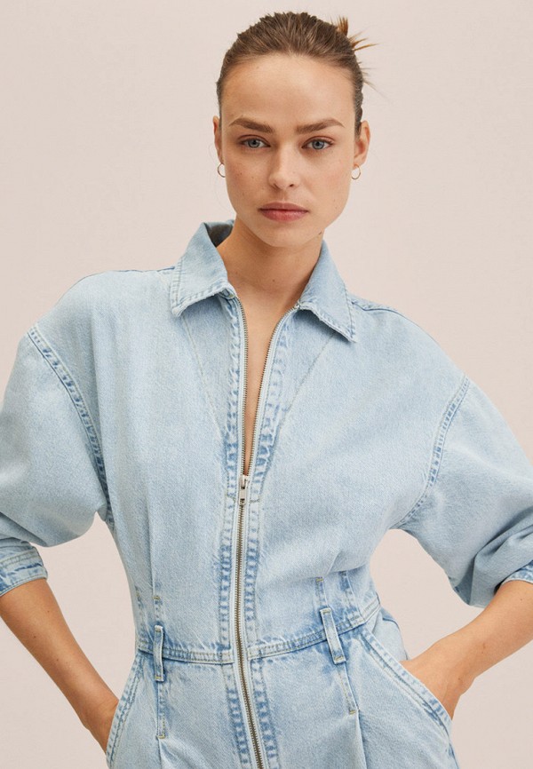 фото Комбинезон джинсовый mango