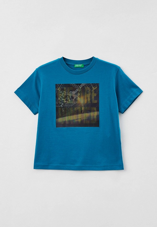 

Футболка United Colors of Benetton, Бирюзовый
