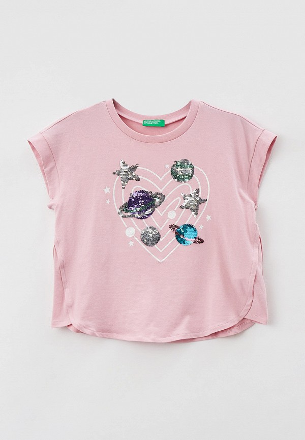 

Футболка United Colors of Benetton, Розовый
