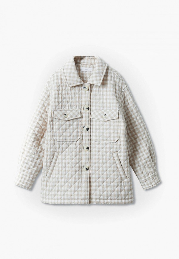 

Куртка утепленная Mango Kids, Бежевый, PEPA