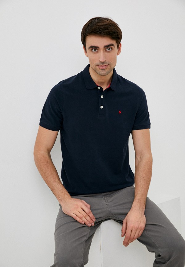 

Поло Jack & Jones, Синий