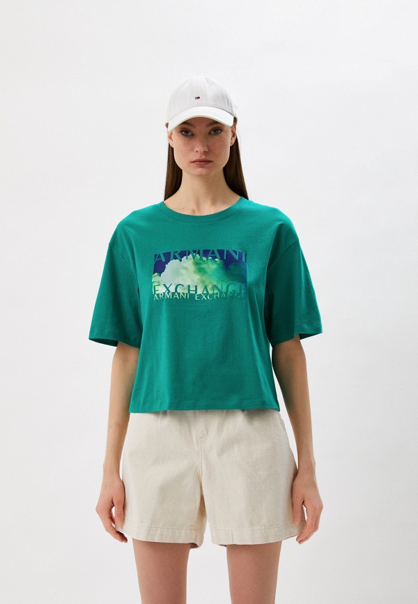 

Футболка Armani Exchange, Зеленый
