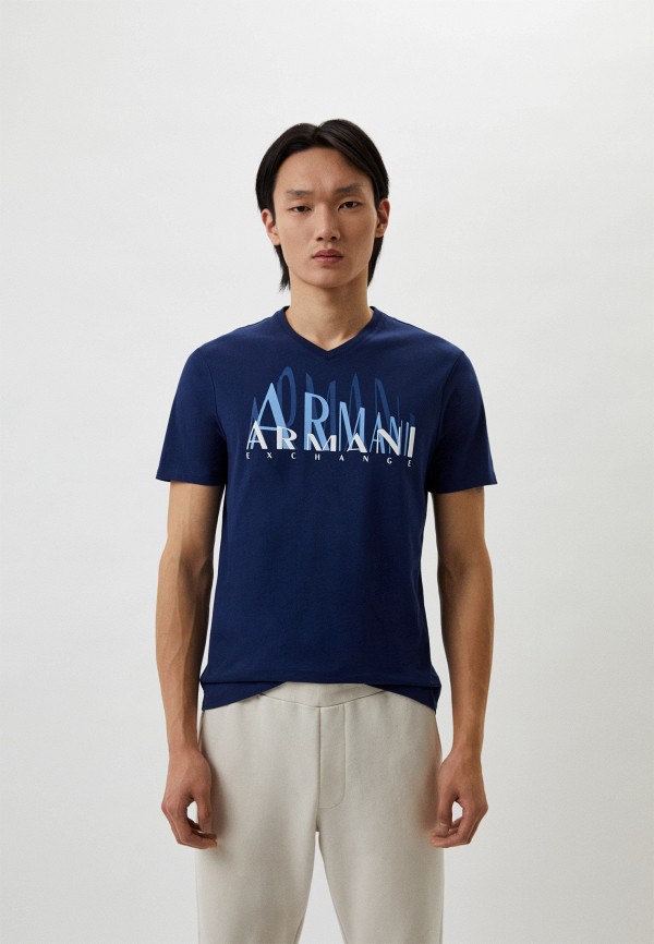

Футболка Armani Exchange, Синий, Armani Exchange RTLABE899301