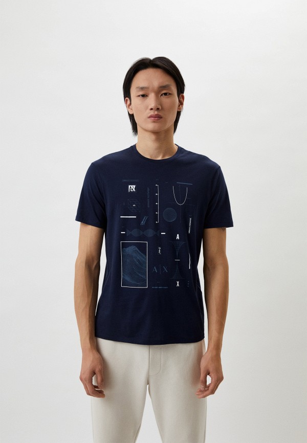 

Футболка Armani Exchange, Синий