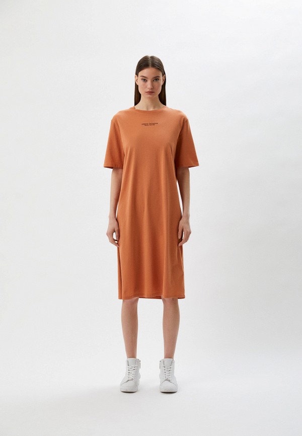 Платье Armani Exchange оранжевый 8NYACF YJG3Z RTLABE899901