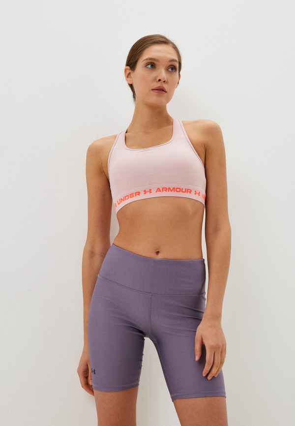 

Топ спортивный Under Armour, Розовый, UA Crossback Mid Hthr