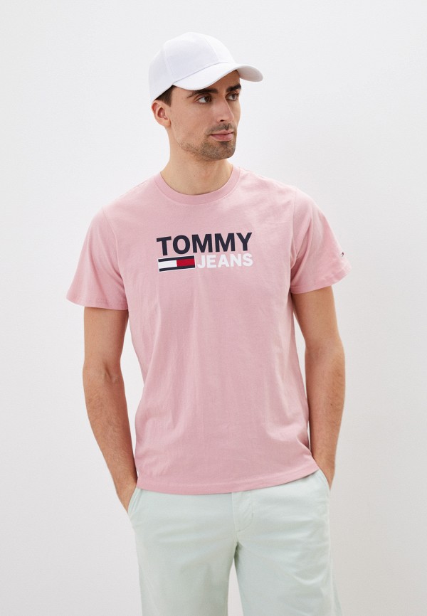 

Футболка Tommy Jeans, Розовый