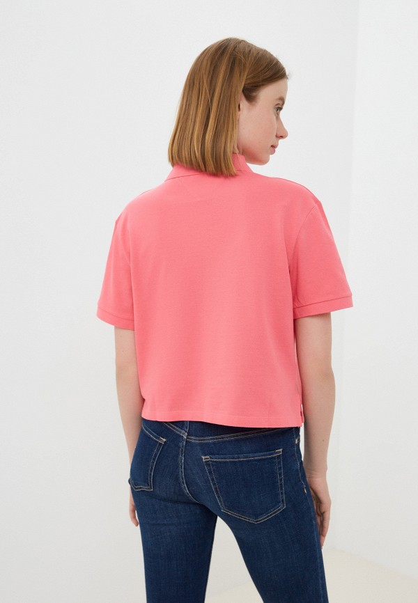 Поло Tommy Jeans розовый DW0DW10347 RTLABE942001