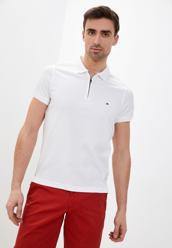 

Поло Tommy Hilfiger, Белый