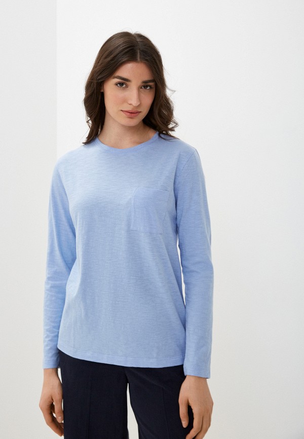 

Лонгслив Marks & Spencer, Голубой, Marks & Spencer RTLABF027901
