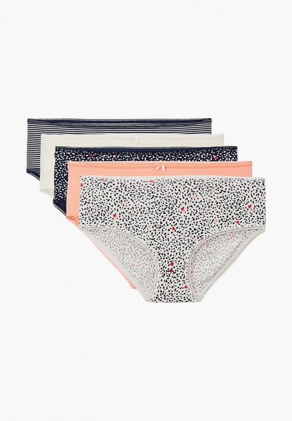 

Трусы 5 шт. Marks & Spencer, Бежевый;коралловый;синий, Marks & Spencer RTLABF031301