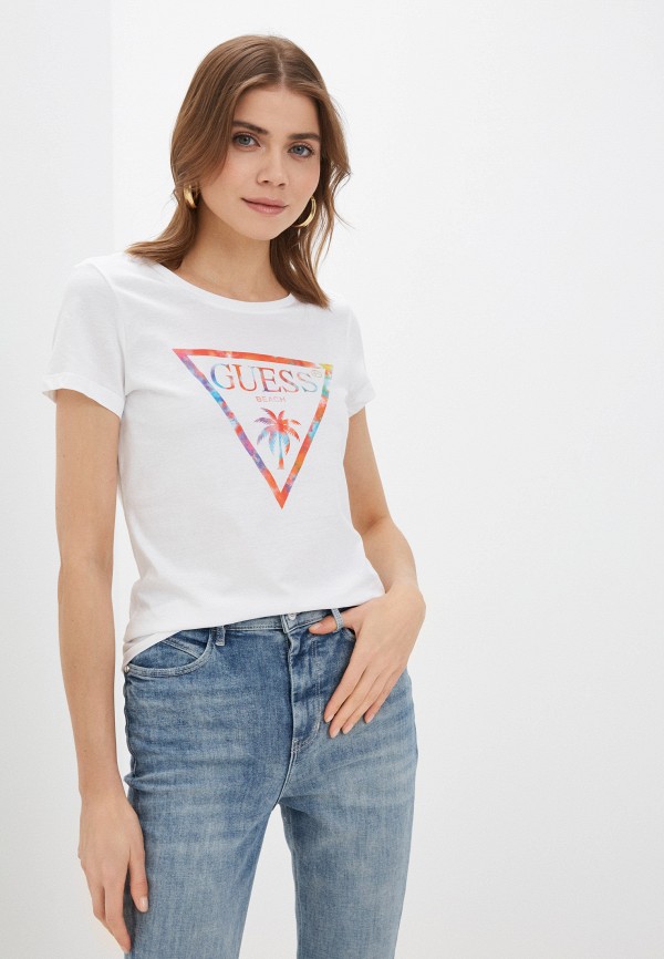 

Футболка Guess Jeans, Белый, Guess Jeans RTLABF065001