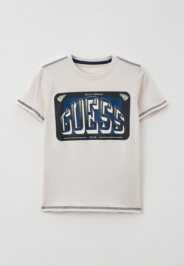 

Футболка Guess, Бежевый