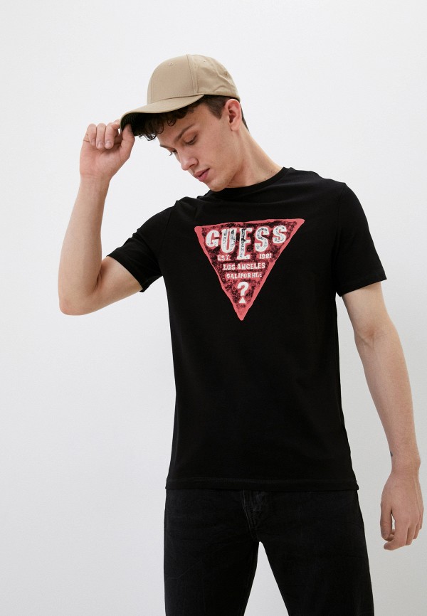 

Футболка Guess Jeans, Черный